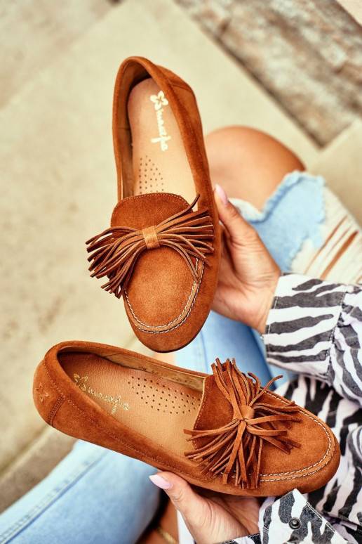 Mokasīni  Dabīgas ādas brūnas krāsas...