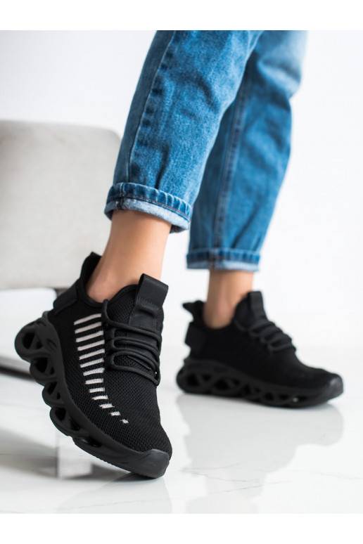 Juodos spalvos Sneakers modelio batai...