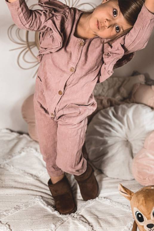 Bērnu ziemas apavi brūnas krāsas Gooby Bērnu ziemas apavi brūnas krāsas Gooby