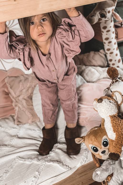 Bērnu ziemas apavi brūnas krāsas Gooby Bērnu ziemas apavi brūnas krāsas Gooby