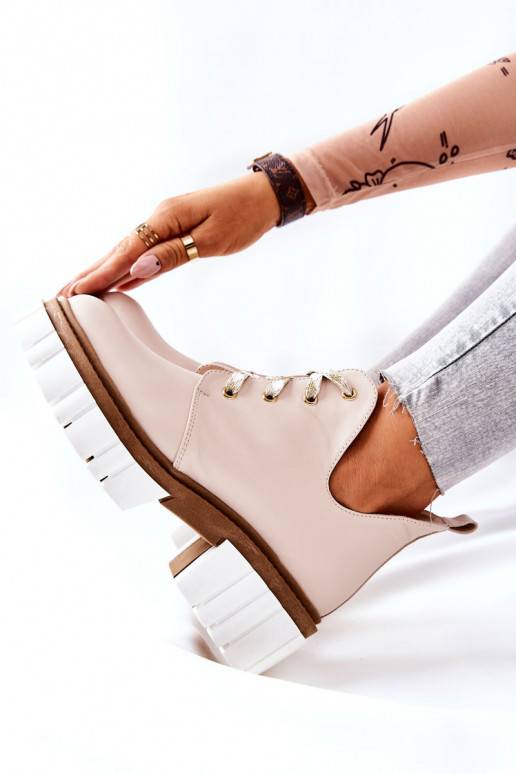 Sieviešu puszābaki Cut Out šņorējami... Sieviešu puszābaki Cut Out šņorējami...