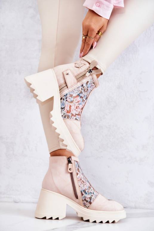 Sieviešu puszābaki smilšu krāsas Sieviešu puszābaki smilšu krāsas