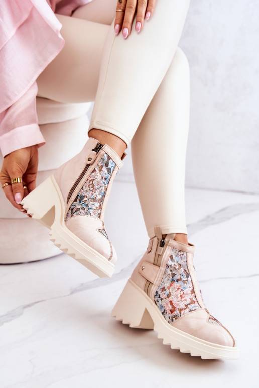 Sieviešu puszābaki smilšu krāsas Sieviešu puszābaki smilšu krāsas