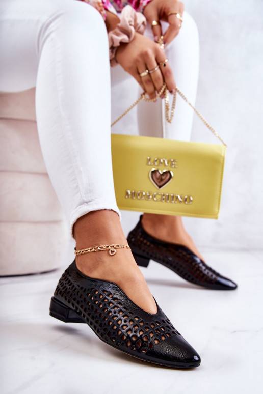 Eleganta stila Laque apavi  melnas... Eleganta stila Laque apavi  melnas...