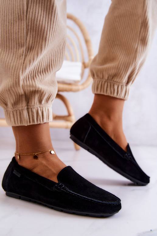 Zamšādas mokasīni Big Star melnas krāsas Zamšādas mokasīni Big Star melnas krāsas
