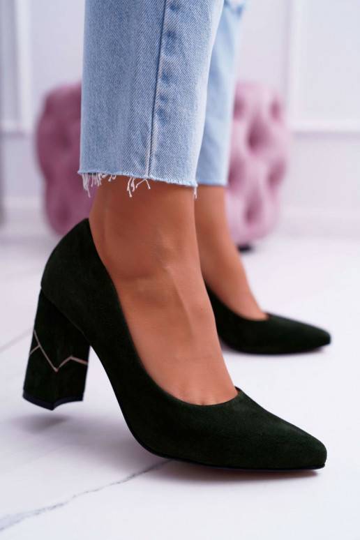 Kurpes Laura Messi zamšādas Zaļas... Kurpes Laura Messi zamšādas Zaļas...