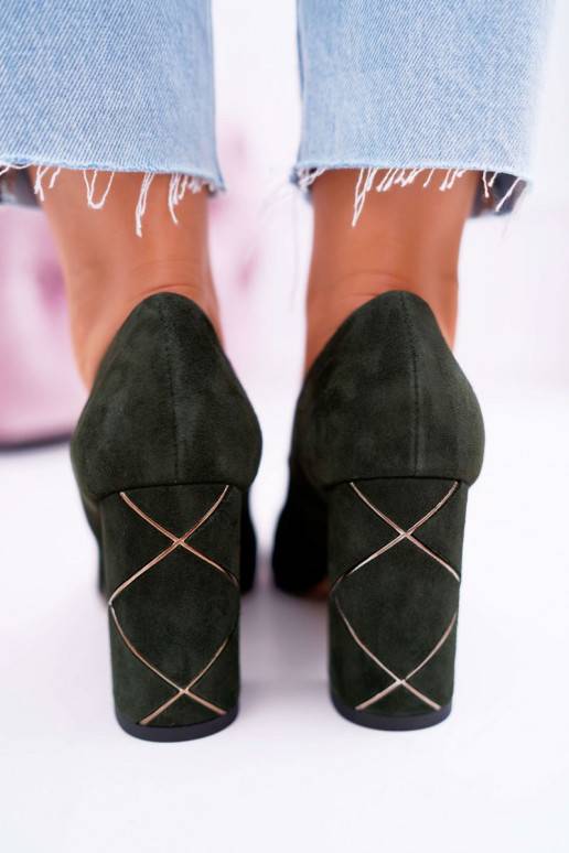 Kurpes Laura Messi zamšādas Zaļas... Kurpes Laura Messi zamšādas Zaļas...