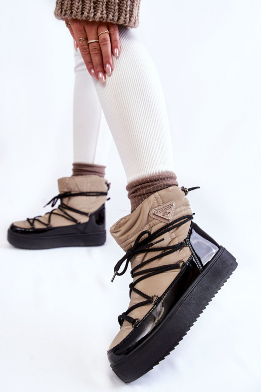 Stilīgasrnas sniega apavi šņorējami... Stilīgasrnas sniega apavi šņorējami...