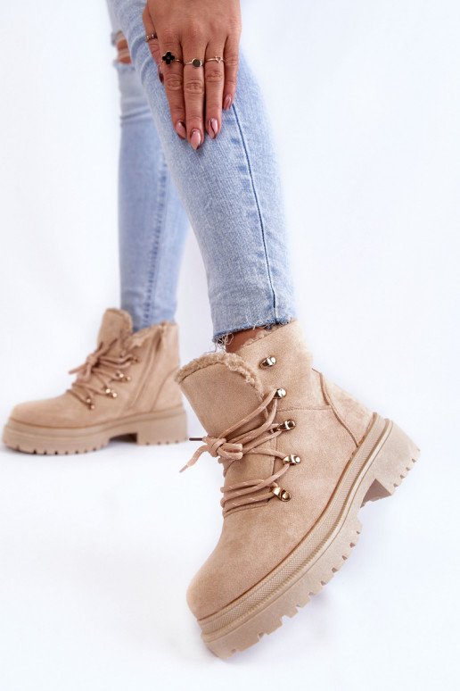 Zamšādas Sieviešu puszābaki apavi...