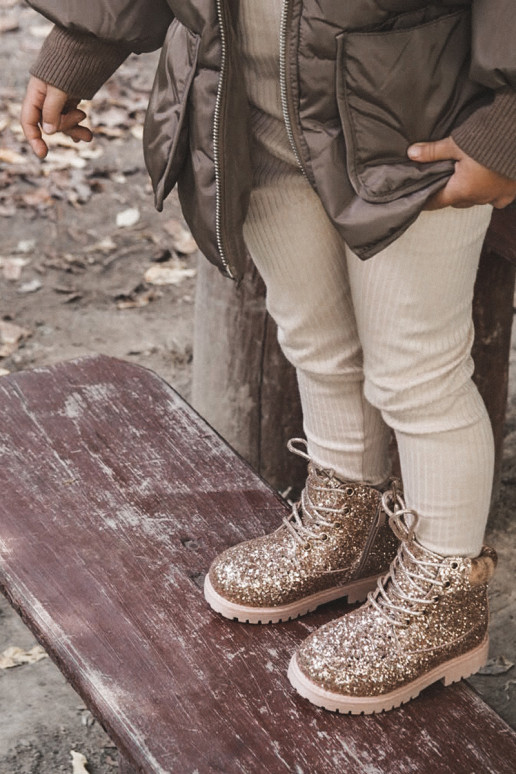 Bērnu apavi Zelta krāsas Mermaid Bērnu apavi Zelta krāsas Mermaid