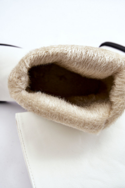 siltināti Sieviešu puszābaki  baltas...