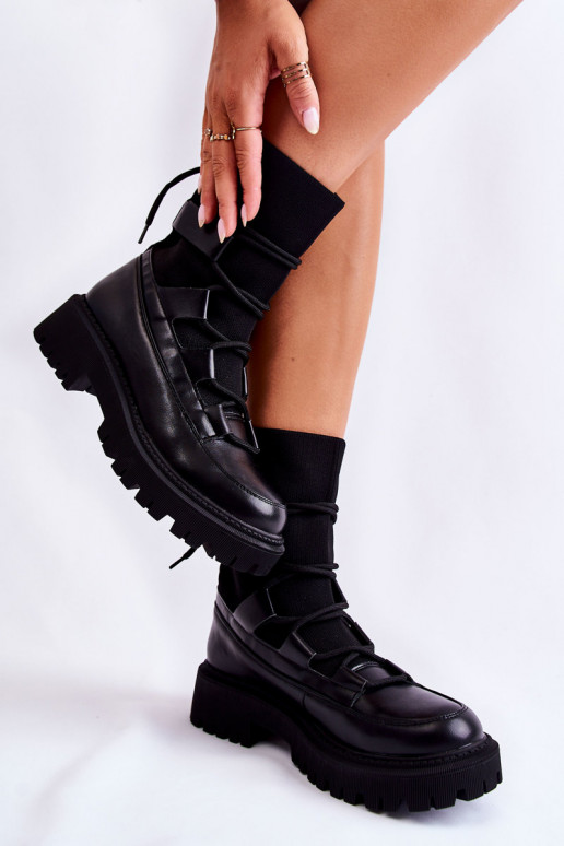 Masīvi zābaki  melnas krāsas Fallor Masīvi zābaki  melnas krāsas Fallor