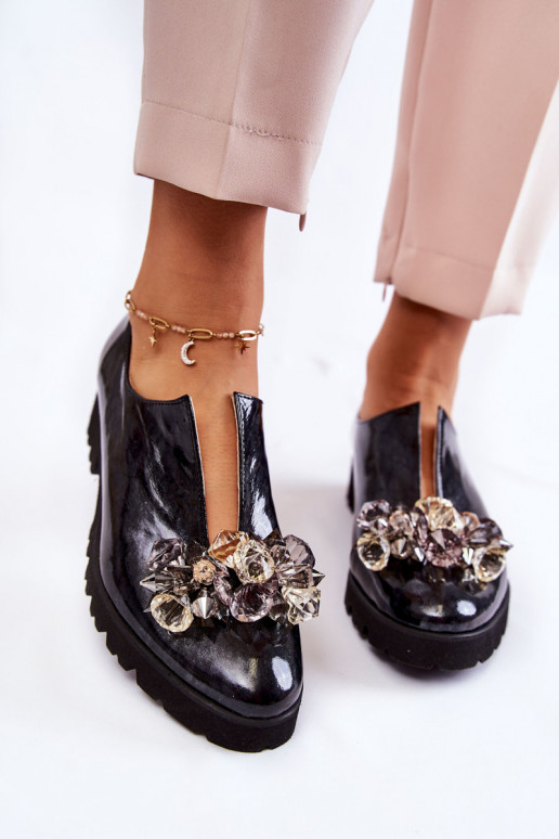 Eleganta stila Laque apavi ar... Eleganta stila Laque apavi ar...