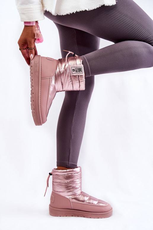 Sniega apavi Big Star Rozā krāsas Sniega apavi Big Star Rozā krāsas