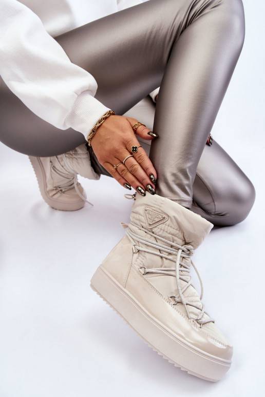 Stilīgasrnas sniega apavi šņorējami... Stilīgasrnas sniega apavi šņorējami...