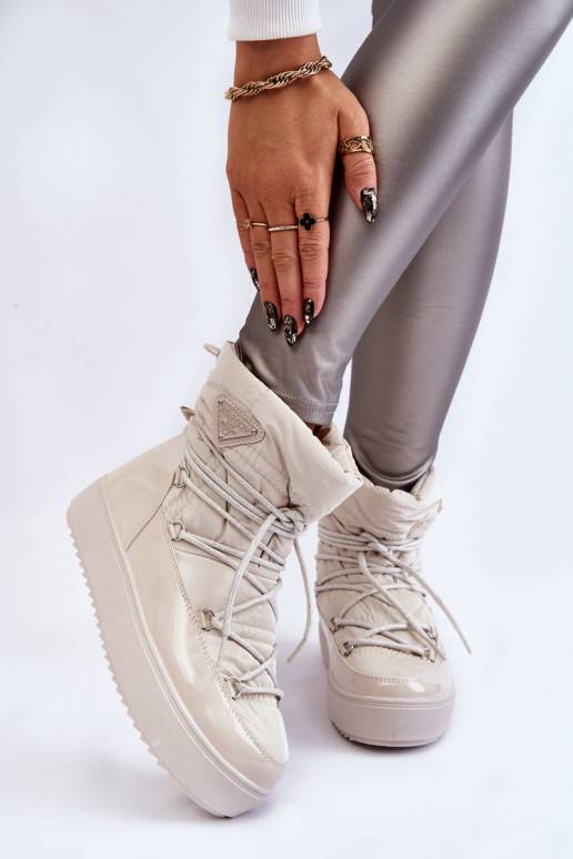 Stilīgasrnas sniega apavi šņorējami... Stilīgasrnas sniega apavi šņorējami...