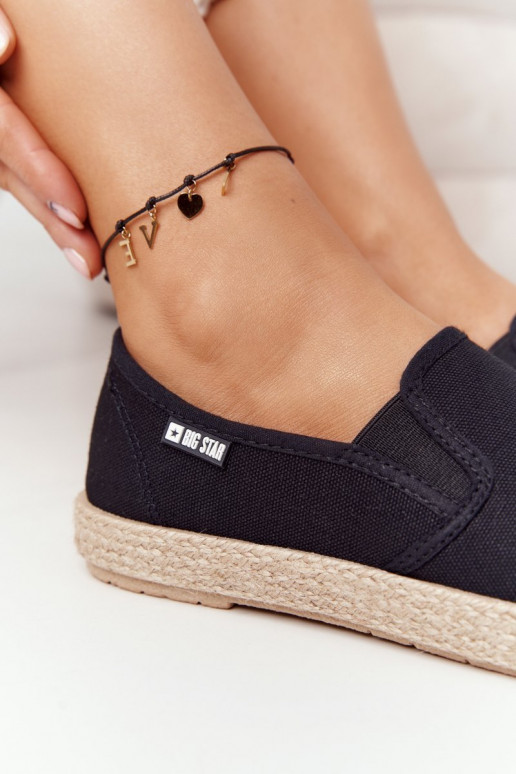 Espadrilles  Big Star melnas krāsas Espadrilles  Big Star melnas krāsas