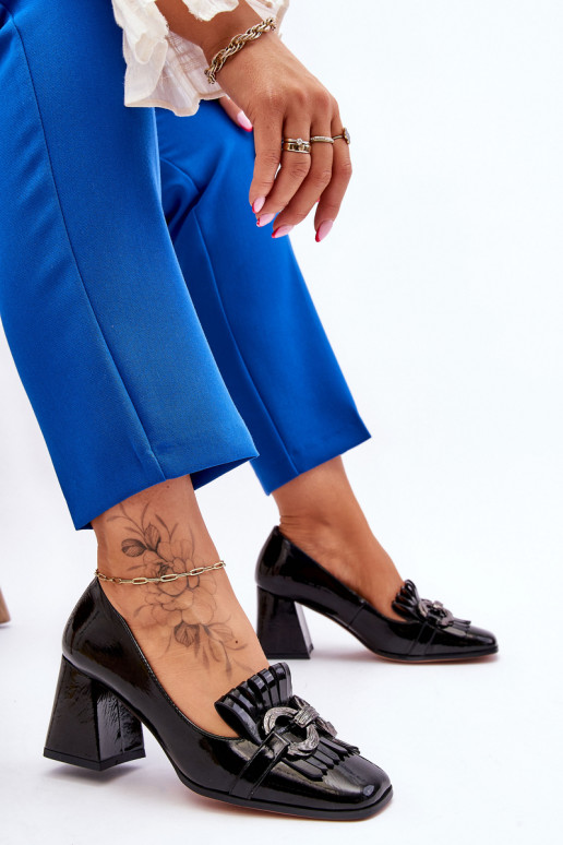 Laque Ērtas Kurpes melnas krāsas Mercy Laque Ērtas Kurpes melnas krāsas Mercy