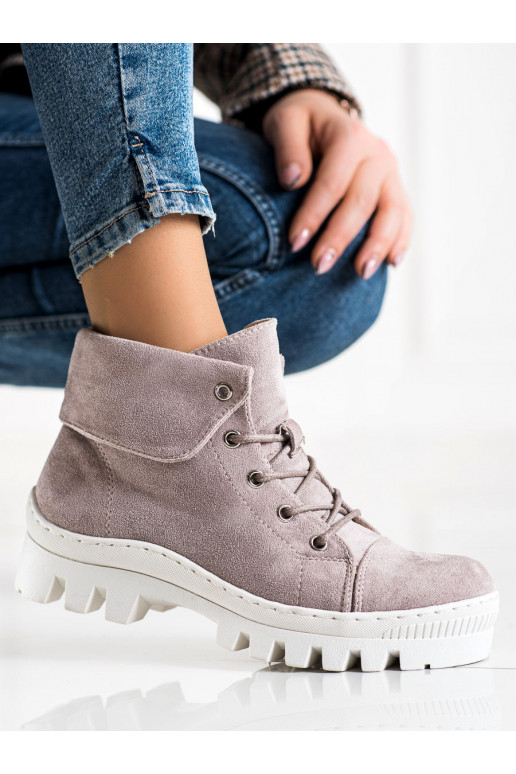 violetās krāsas Sieviešu zābaki S.Barski violetās krāsas Sieviešu zābaki S.Barski