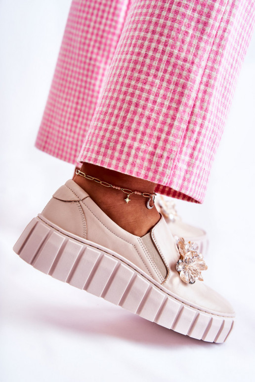 Stilīgi sporta apavi no dabīgas ādas...