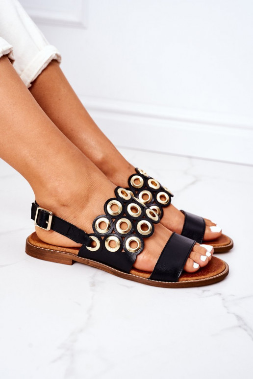 Ažūra basenes  Shoes  melnas krāsas Ažūra basenes  Shoes  melnas krāsas