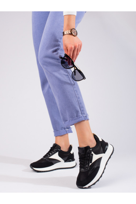 Melnas krāsas  sieviešu apavi  ar... Melnas krāsas  sieviešu apavi  ar...