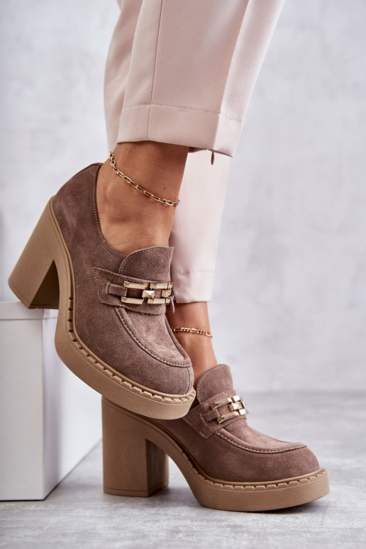 Zamšādas apavi  smilšu krāsas Jaime Zamšādas apavi  smilšu krāsas Jaime