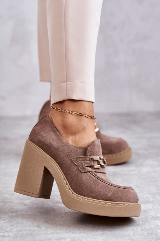 Zamšādas apavi  smilšu krāsas Jaime Zamšādas apavi  smilšu krāsas Jaime