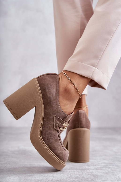 Zamšādas apavi  smilšu krāsas Jaime Zamšādas apavi  smilšu krāsas Jaime