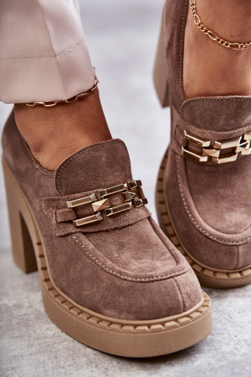 Zamšādas apavi  smilšu krāsas Jaime Zamšādas apavi  smilšu krāsas Jaime