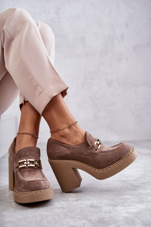 Zamšādas apavi  smilšu krāsas Jaime Zamšādas apavi  smilšu krāsas Jaime