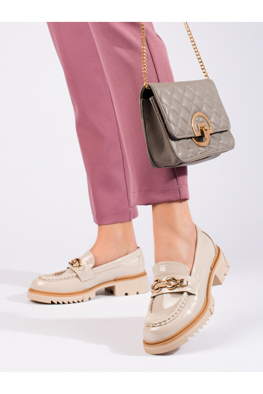 Laque smilšu krāsas kurpes  Shelovet Laque smilšu krāsas kurpes  Shelovet