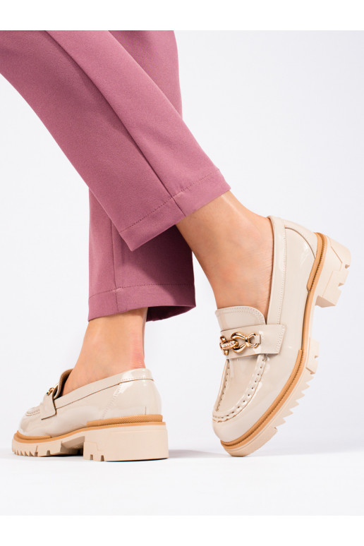 Laque smilšu krāsas kurpes  Shelovet Laque smilšu krāsas kurpes  Shelovet