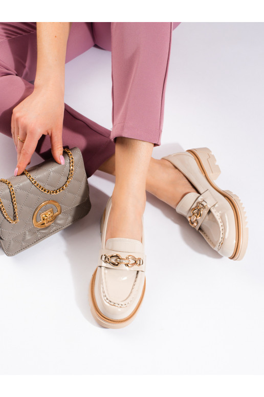 Laque smilšu krāsas kurpes  Shelovet Laque smilšu krāsas kurpes  Shelovet