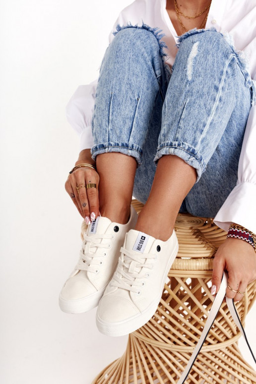 Brīvā laika apavi Big Star baltas krāsas Brīvā laika apavi Big Star baltas krāsas