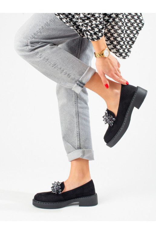 Mokasīni Potocki Melnas krāsas Mokasīni Potocki Melnas krāsas