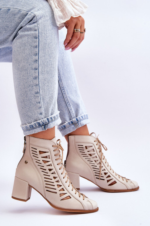 Zābaki  Ziloņkaula krāsas Zābaki  Ziloņkaula krāsas