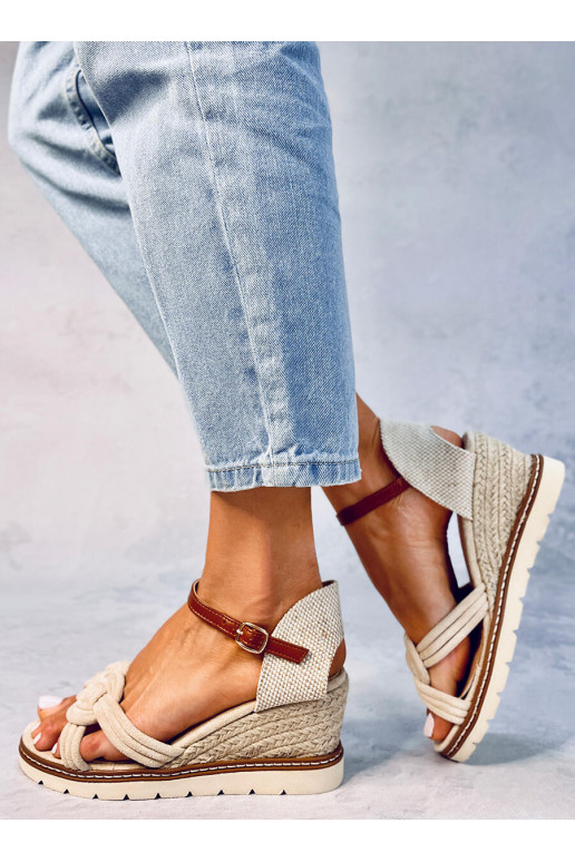 sandales  TEDDER BEIGE