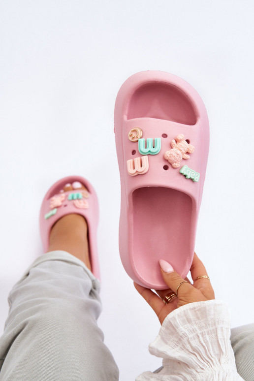 Miękkie Vieglas čības  Rozā krāsas Lorie Miękkie Vieglas čības  Rozā krāsas Lorie