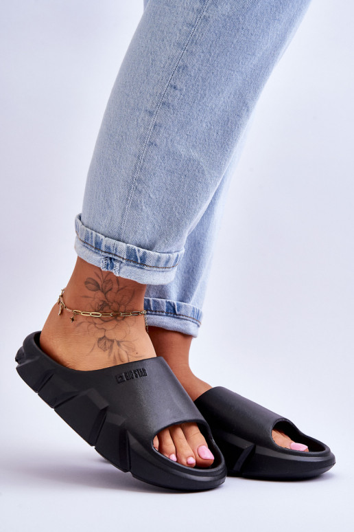 Vieglas čības Big Star melnas krāsas Vieglas čības Big Star melnas krāsas