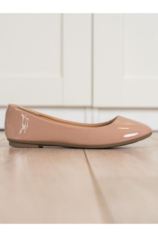 Laque balerīnas Shelovet smilšu krāsas Laque balerīnas Shelovet smilšu krāsas