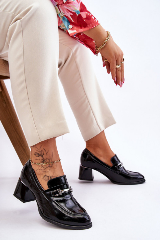 Laque Kurpes melnas krāsas Damira