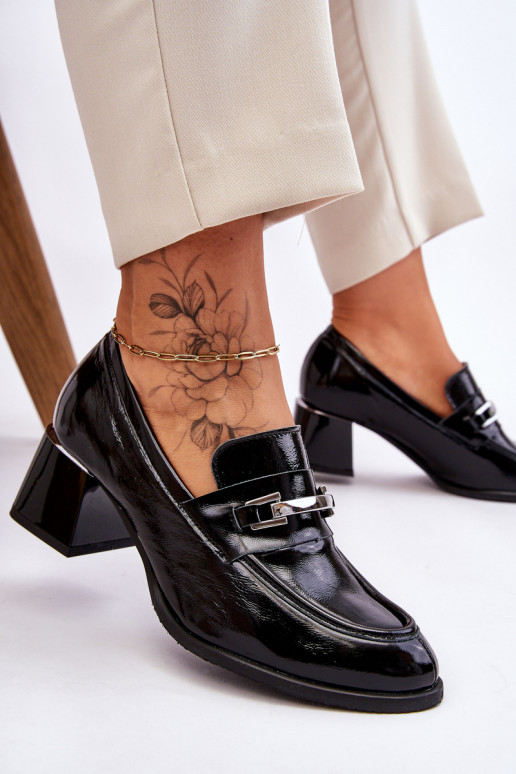 Laque Kurpes melnas krāsas Damira