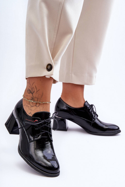 Stilīgi apavi   ar papēdi melnas... Stilīgi apavi   ar papēdi melnas...