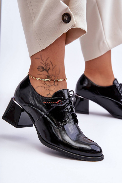 Stilīgi apavi   ar papēdi melnas... Stilīgi apavi   ar papēdi melnas...