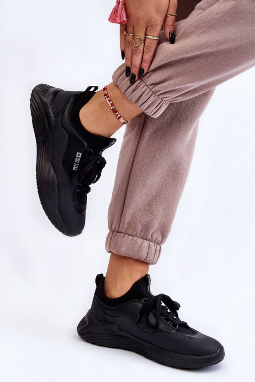Sneakers modeļa apavi Memory Foam System Big Star melnas krāsas