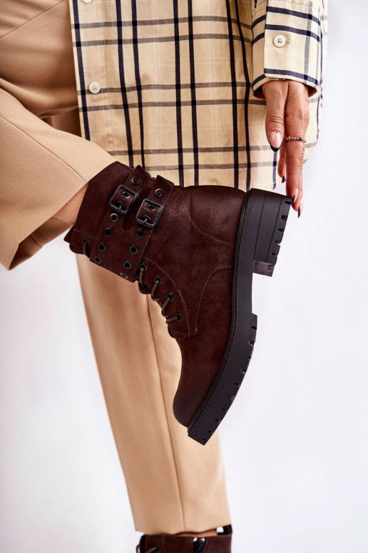 Zamšādas siltināti Sieviešu puszābaki... Zamšādas siltināti Sieviešu puszābaki...