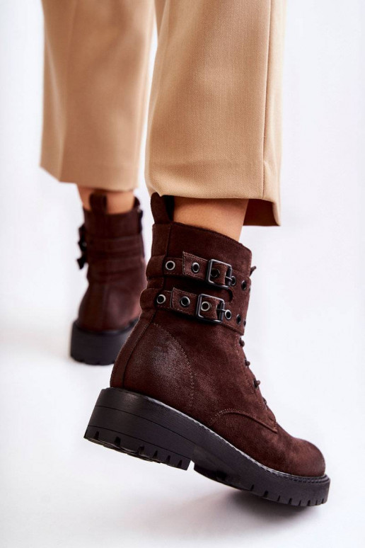 Zamšādas siltināti Sieviešu puszābaki... Zamšādas siltināti Sieviešu puszābaki...