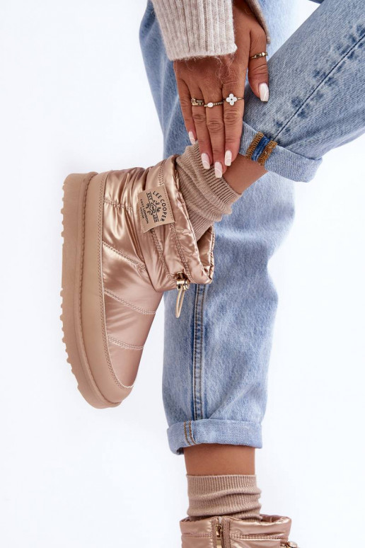 Sniega apavi Lee Cooper  smilšu krāsas Sniega apavi Lee Cooper  smilšu krāsas