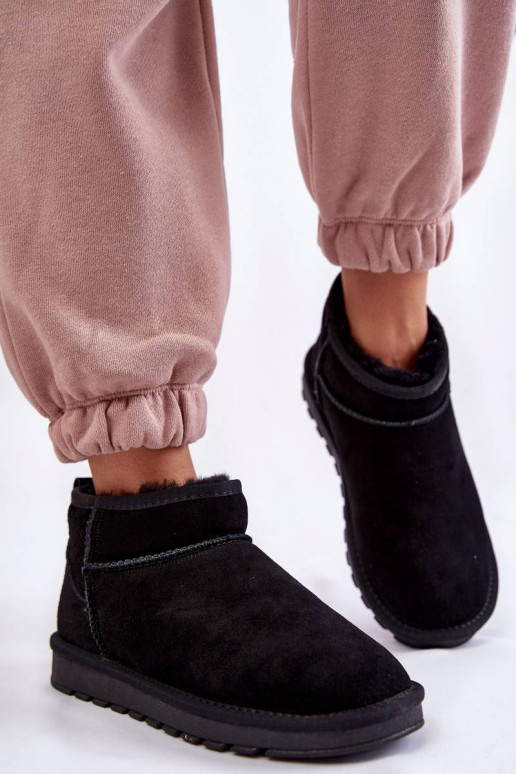 zamšādas  sniega apavi melnas krāsas... zamšādas  sniega apavi melnas krāsas...